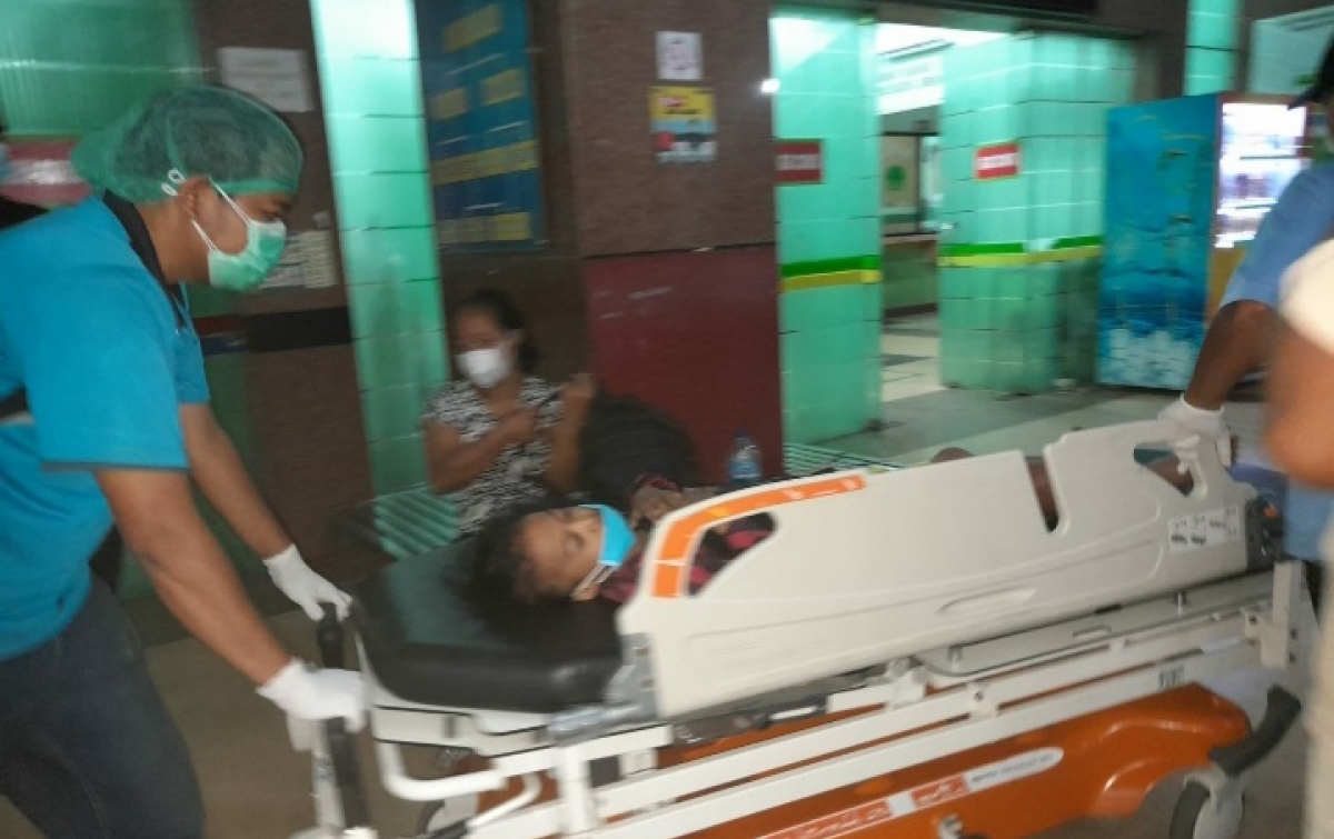 KNPI Sumut Dampingi Putri Lase Dirawat di RS Pirngadi Medan
