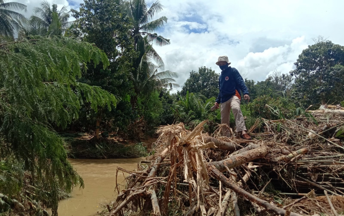 Banjir Melanda 2 Desa yang Berdampak pada 90 KK di Poliwali Mandar