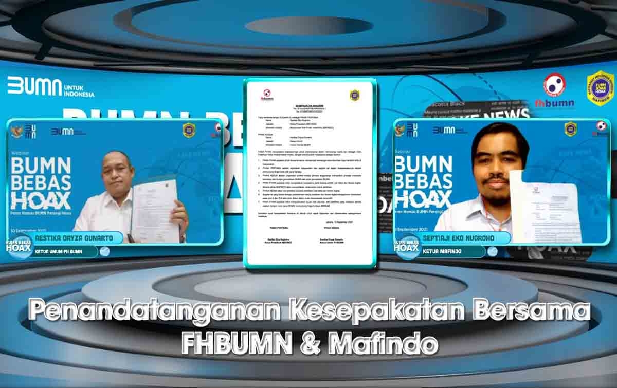 Komitmen Kementerian BUMN dan Forum Humas BUMN Jadi Ujung Tombak Atasi Hoax