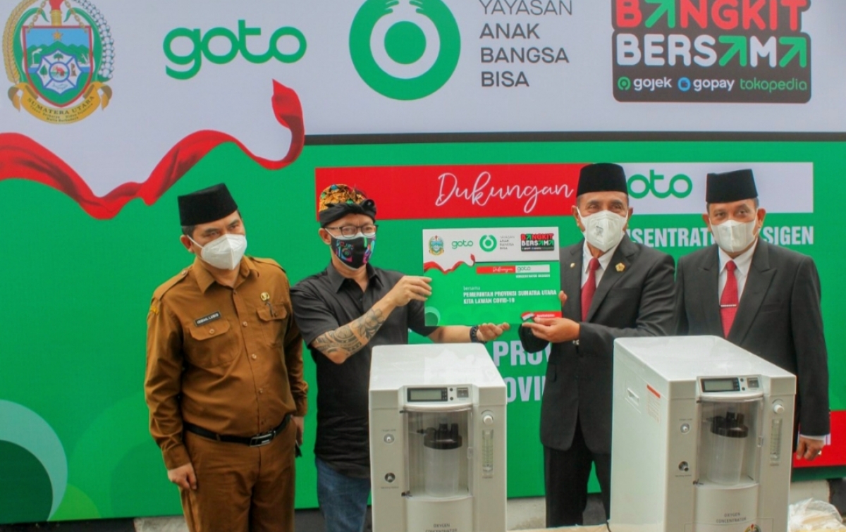 GoTo Donasikan 1.000 Konsentrator Oksigen di Indonesia