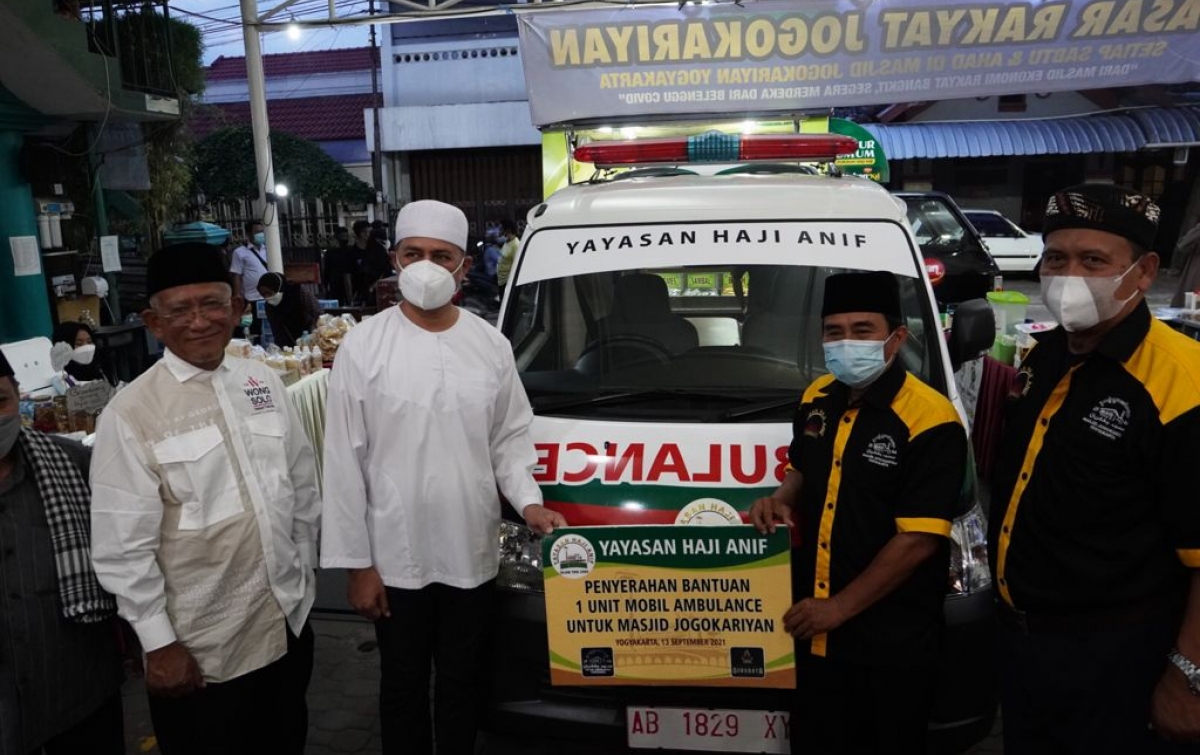 Ambulans Diserahkan ke Masjid Jogokariyan Yogyakarta, Musa Rajekshah: Wasiat Almarhum Orang Tua Saya