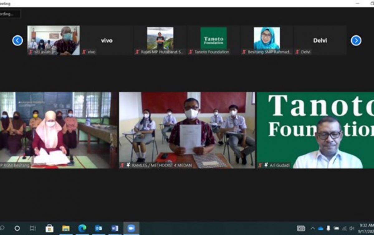 Tanoto Foundation Berikan Beasiswa untuk 170 Pelajar di Sumut