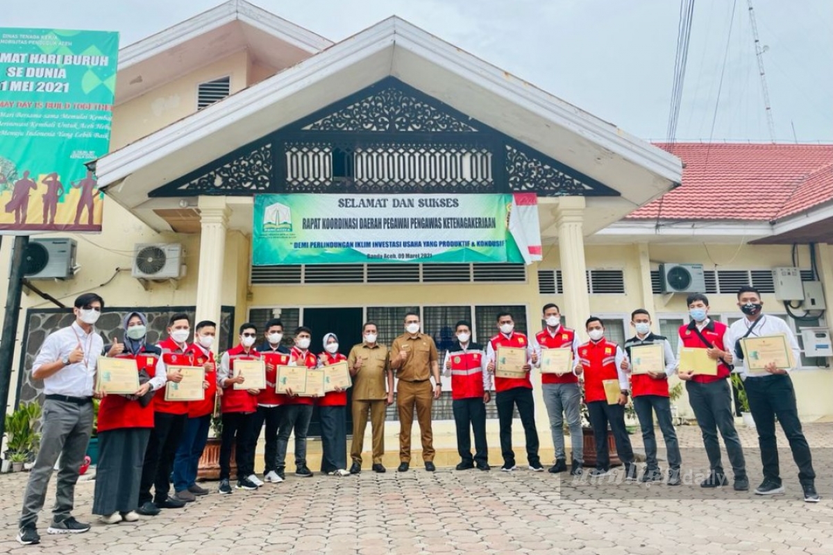 Peduli K3, PLN UIW Aceh dan 11 Unit Raih Penghargaan Nihil Kecelakaan Kerja