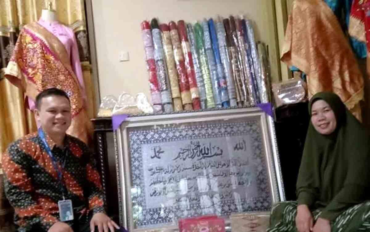 Berbekal Modal BRI, Bubu Songket Asal Padang Bangkit Kembali