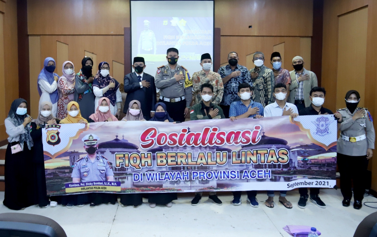 Ditlantas Polda Aceh Sosialisasi Fiqh Berlalu Lintas di UIN Ar-Raniry