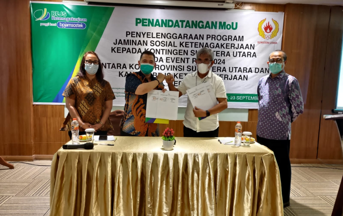 Atlet Sumut Dipastikan Dapat Perlindungan Kerja pada PON Papua XX 2021