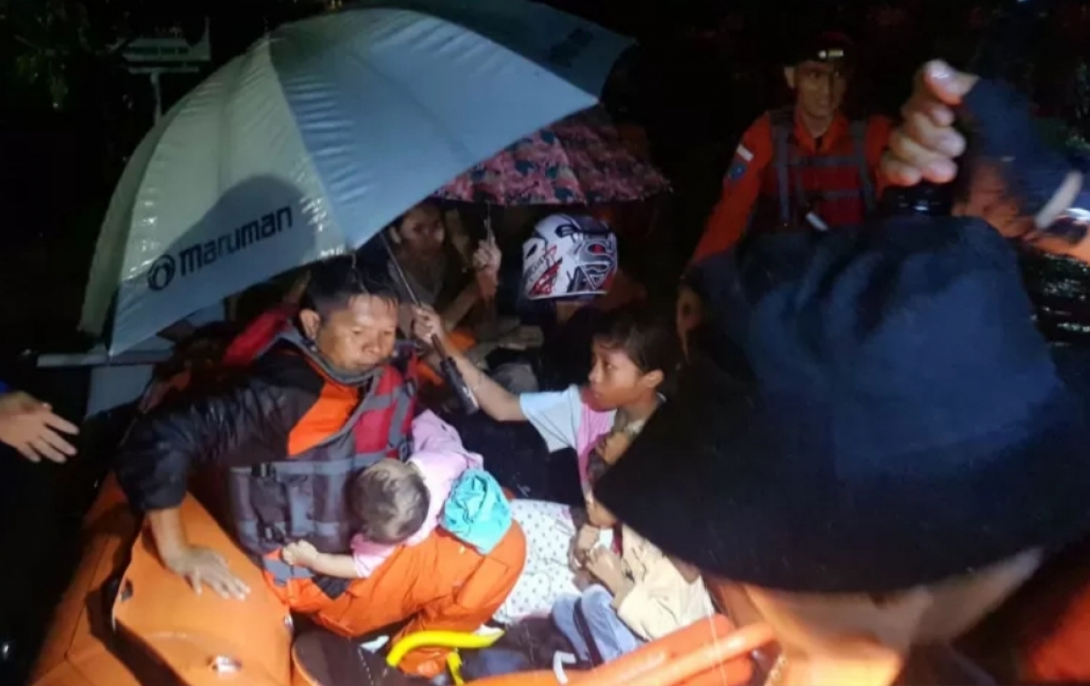 Banjir, BPBD Padang Evakuasi Ratusan Warga