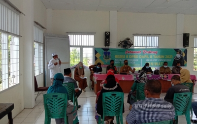 Erniwati Berjanji Perjuangkan Aspirasi Masyarakat