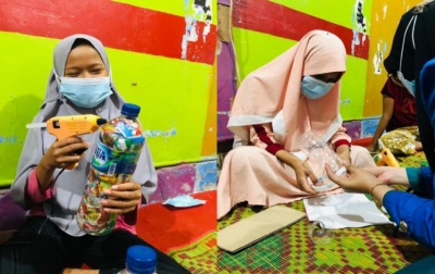 Mahasiswa UMSU Dampingi KOPA Bina Anak Sungai Deli