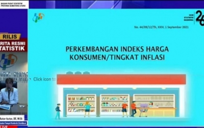 Nilai impor Sumatera Utara Naik 27.16 Persen