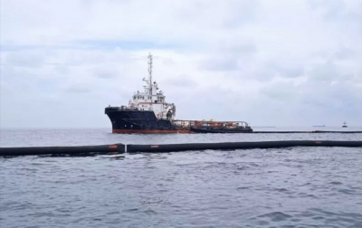 Polres Aceh Timur Cek Tumpahan Minyak