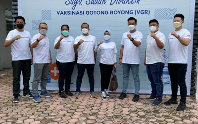 Vaksinasi Gotong Royong, Group Astra Medan Suntikkan Dosis Kedua