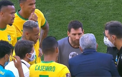 Messi Kesal dengan Pihak Berwenang Brasil