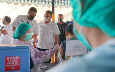 Bobby Optimis Medan Capai Target Vaksinasi Covid-19