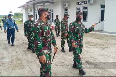 Baru Tiga Bulan Menjabat, Dantamal I Berkunjung ke Mako Lanal TBA