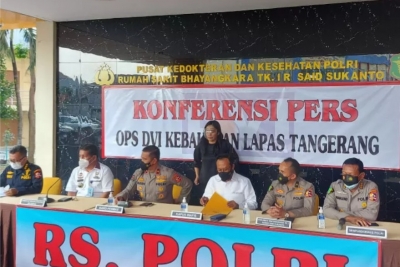 Polisi Periksa 22 Saksi Kasus Kebakaran Lapas Tangerang