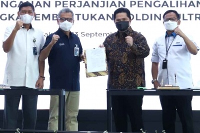 BRI Resmi Menjadi Induk Holding BUMN Ultra Mikro