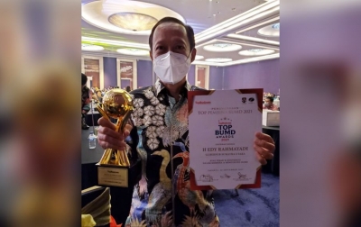 Selamat, Gubernur Edy Rahmayadi Raih Penghargaan Top Pembina BUMD 2021