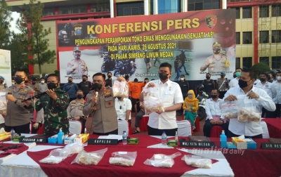 Kapolda Sumut: Aksi Perampokan Toko Emas Terencana dan Matang