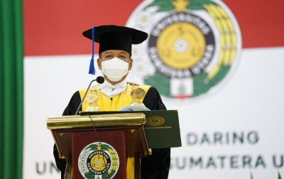 Wisuda 2.208 Lulusan, Rektor USU Minta Lulusan jadi The Next Level Generation