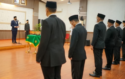 Lantik Direksi PUD, Bobby Nasution Ingatkan Jangan Korupsi Hingga Target Profit