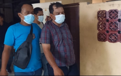 Palak Pedagang, Oknum Ketua Ormas di Medan Perjuangan Ditangkap