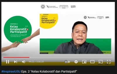Inspirasi USU Kelas Kolaboratif dan Inspiratif, Rektor Minta Proses Ajar Kedepankan Experience Based and Project Based