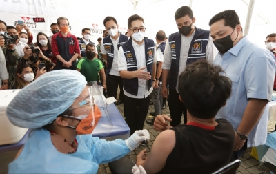 Erick Thohir: Tidak Boleh Abai Meski Sudah Divaksin