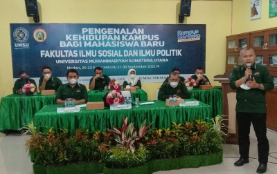 404 Mahasiswa Baru FISIP UMSU Antusias Ikuti PKKMB