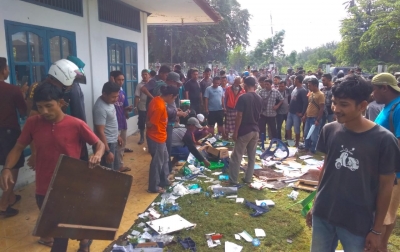 Polda Aceh Selidiki Ricuh Tolak Vaksinasi Covid-19 di PPI Susoh Abdya