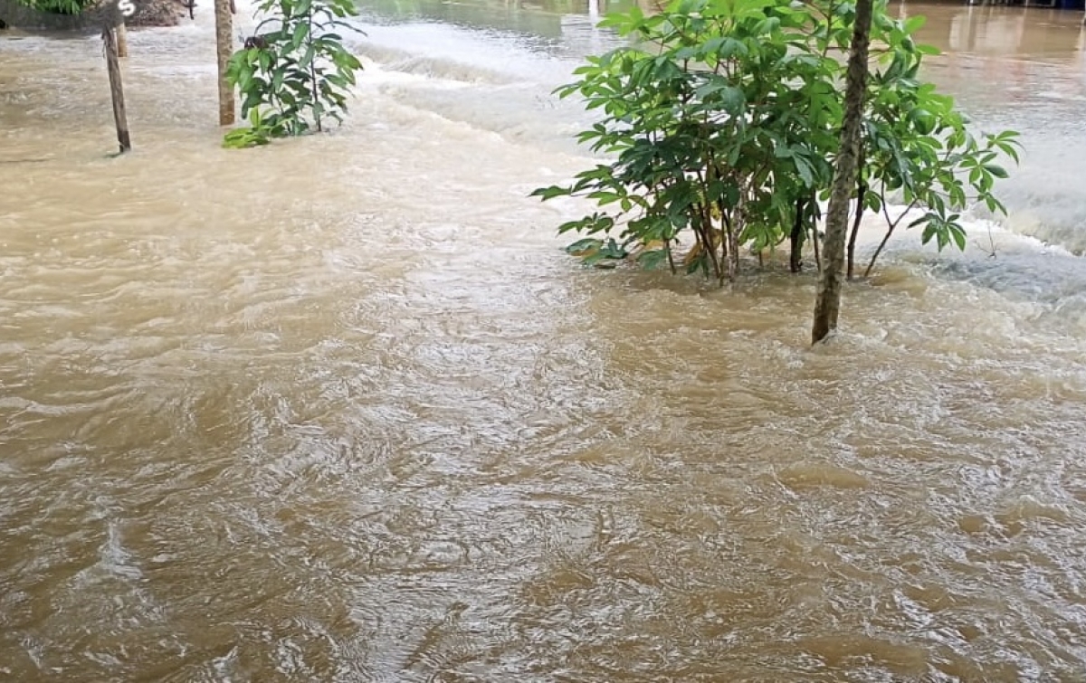 Banjir Rendam 2 Desa di Tabalong, Berangsur Surut