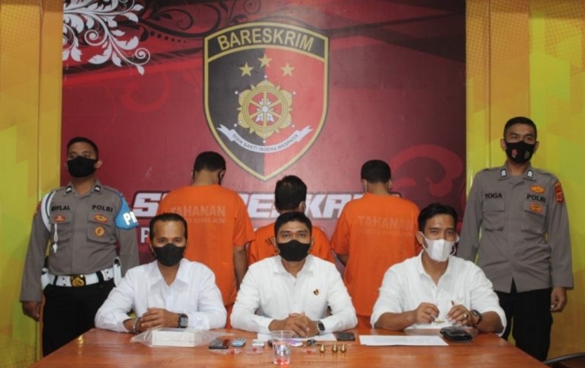 Komplotan Penipu Lintas Provinsi Ditangkap Polisi di Banda Aceh
