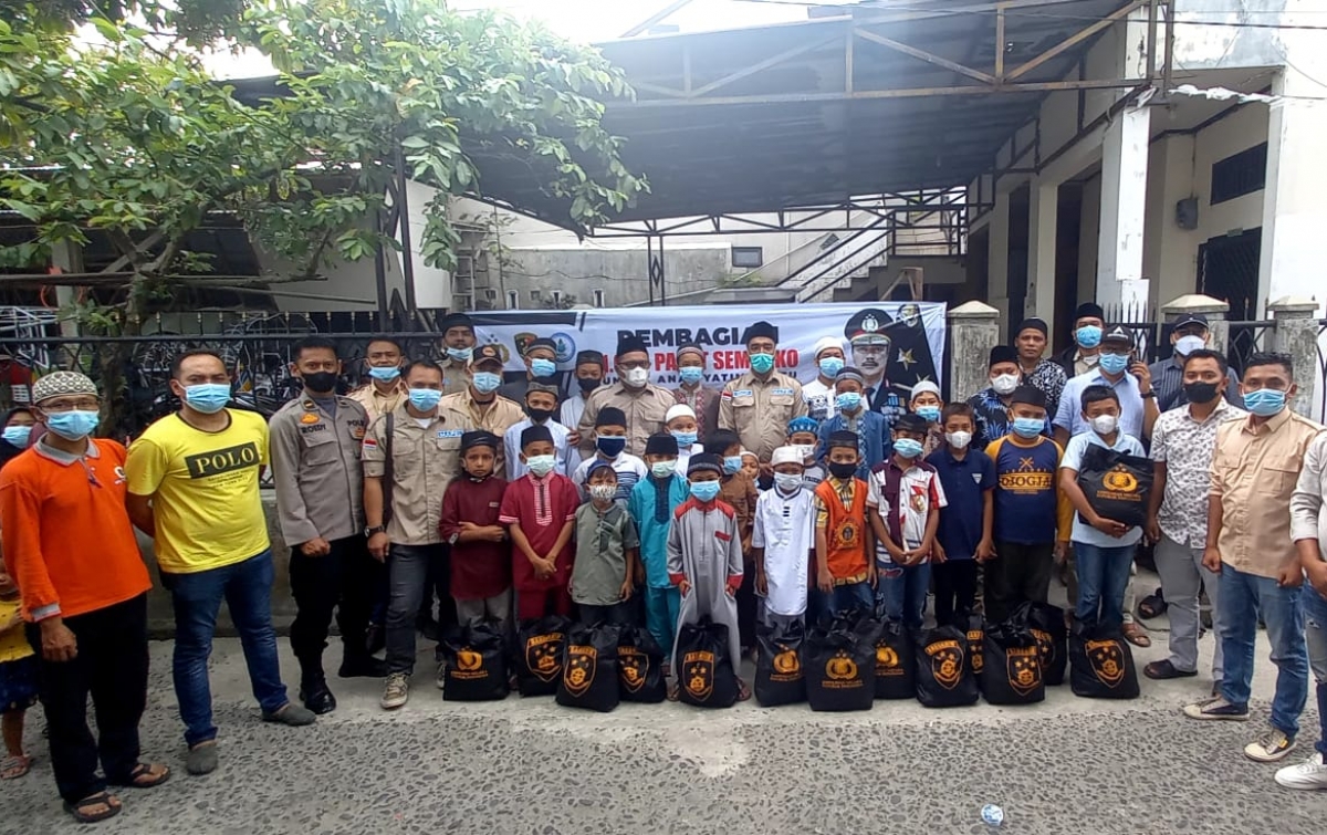 Yayasan MAPEL Indonesia Salurkan 1.200 Paket Sembako dari Kabareskrim Polri 