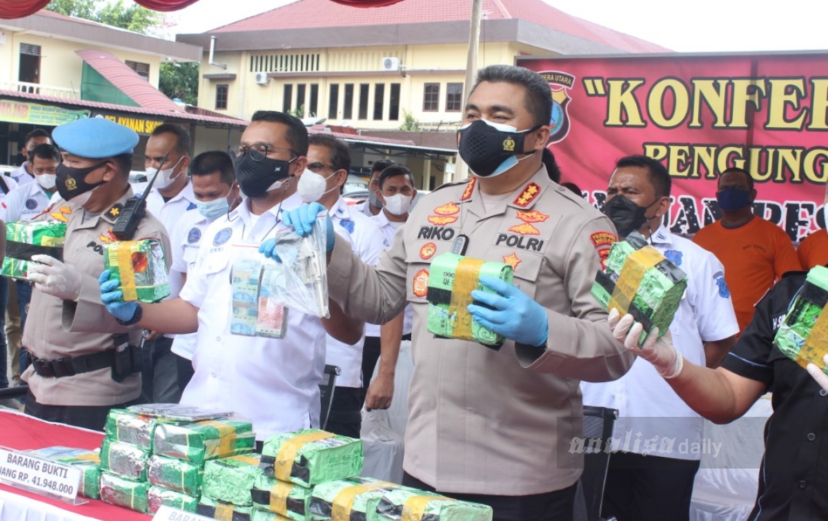 22 Kilogram Sabu Gagal Diedarkan di Kota Medan