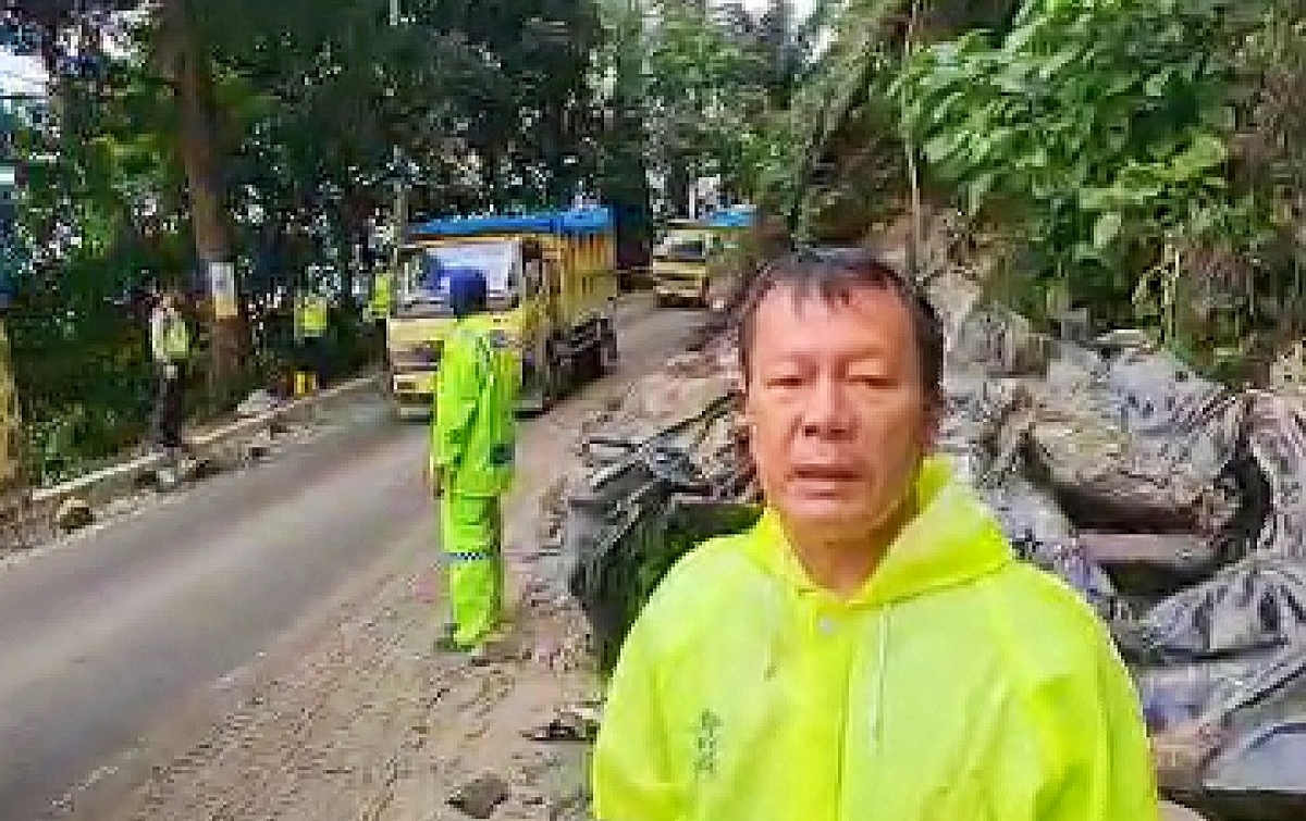 Pasca Longsor, Polisi Berlakukan Buka Tutup Jalan Medan-Berastagi