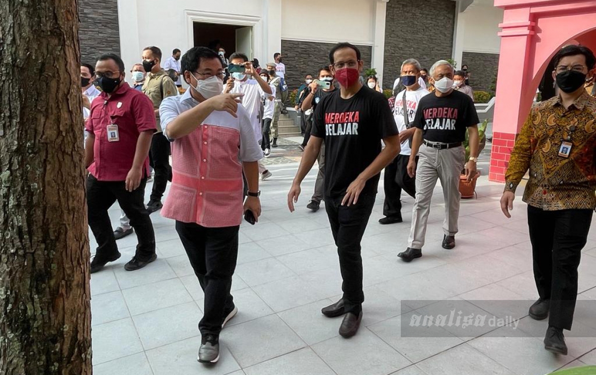 Nadiem: Sekolah Sultan Iskandar Muda Medan Cerminan Merdeka Belajar