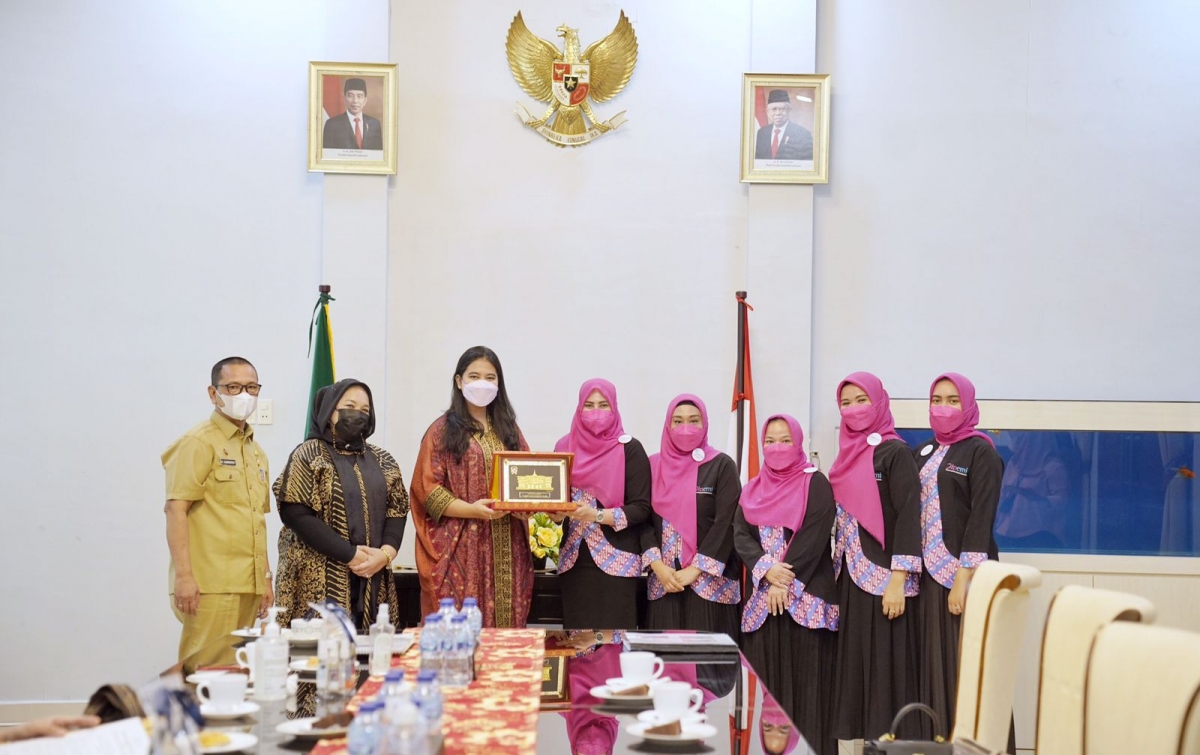 Audiensi ke Ketua Dekranasda Medan, IPEMI Harapkan Dukungan dan Kolaborasi Perkuat UMKM