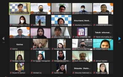 Webinar Pendidikan Bersama Universitas di Shizuoka-Jepang