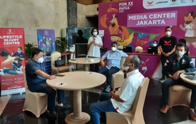 Pembukaan Media Center Jakarta Untuk PON XX Papua
