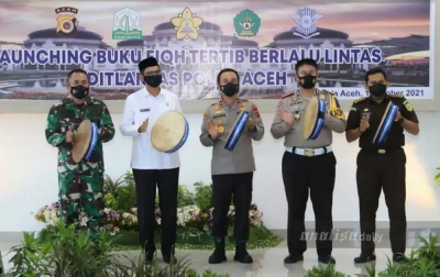 Ditlantas Polda Aceh Luncurkan Buku Fiqh Tertib Berlalu Lintas