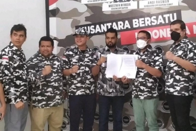 Franch Bernhard Terima Mandat Sebagai Ketua Bapera Dairi dan Pakpak Bharat