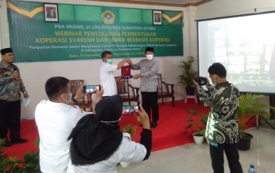 Penyuluhan Pembentukan Koperasi Syariah LDII Sumut