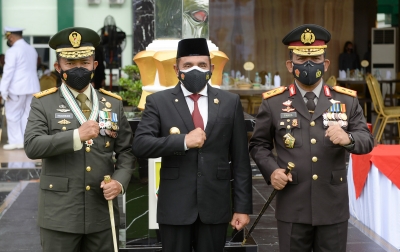 HUT TNI, Edy Berharap Sinergisitas Semakin Kuat Hingga ke Daerah