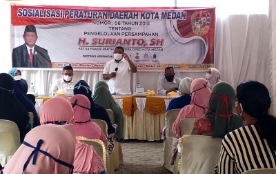 Surianto Ajak Masyarakat Peduli Kebersihan dengan Cara Mengolah Sampah