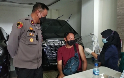 Polsek Medan Timur Gelar Vaksinasi Covid-19 Dosis II