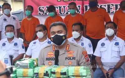 Riko Tegaskan Tidak Segan Menembak Mati Gembong Narkoba