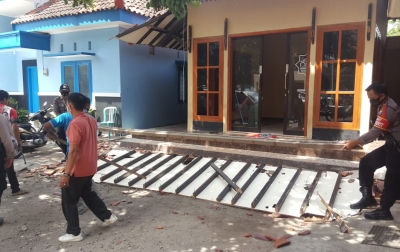Gempabumi M5,3 di Malang Sebabkan Kerusakan Bangunan di Blitar
