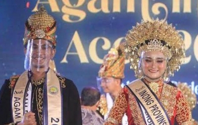 Akkral dan Salwa Dinobatkan Sebagai Duta Wisata Aceh 2021