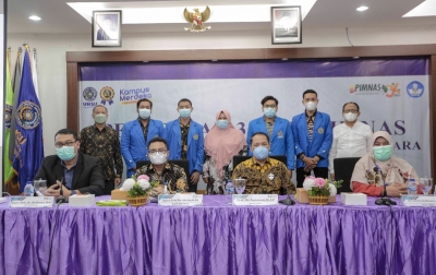 Rektor UMSU Melepas 3 Tim ke PIMNAS 2022