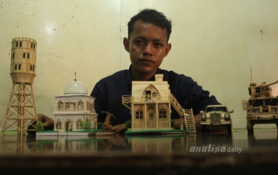 Foto: Miniatur dari Barang Bekas